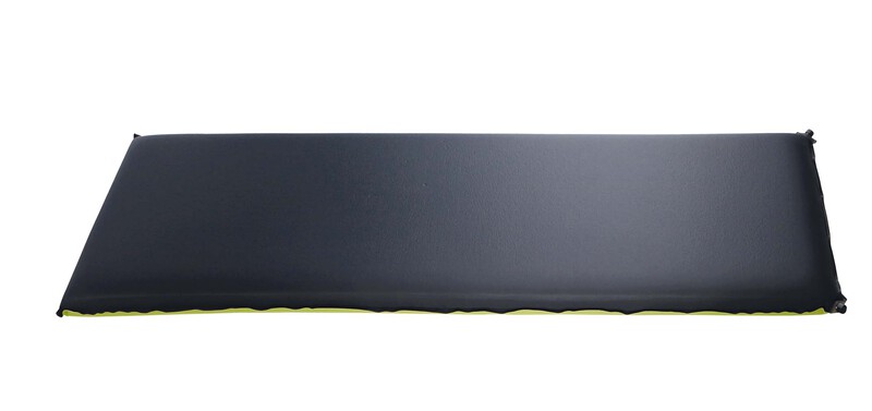 Self Inflating Sleeping Pad - M12 HIGH COMFORT - 198x76x12 grey/lime