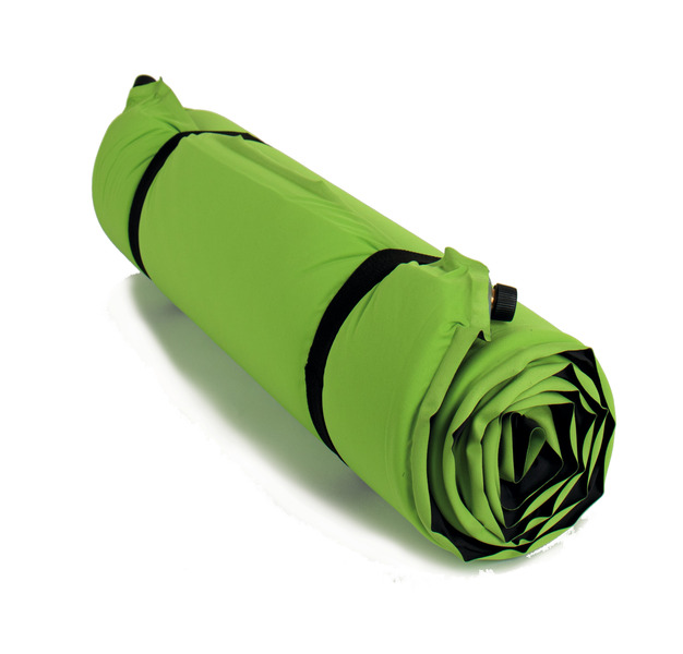 Self Inflating Sleeping Pad - M12 HIGH COMFORT - 198x76x12 grey/lime