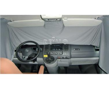 VW T6, VW T5 curtains for driver cab, grey