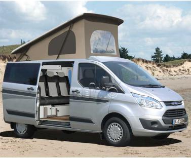 Ford Transit Custom pop top roof, SWB, from 07/2013, front pop up