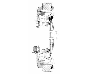 S4 outwards opening window 900 x 450 mm