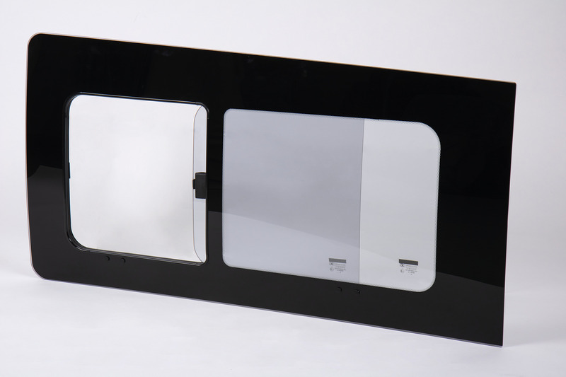 Replacement, Sliding Window - Ford Transit Custom, left, 1208x566