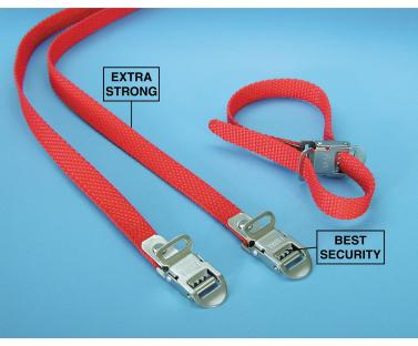 Bicycle belt strip red