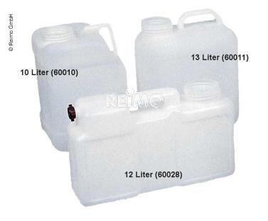 Wide neck water canister - 13l without lid