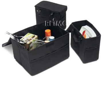 3 in 1 organizer, black, 74x32x26cm