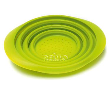 Silicone sieve, foldable, 21,5x18x2cm