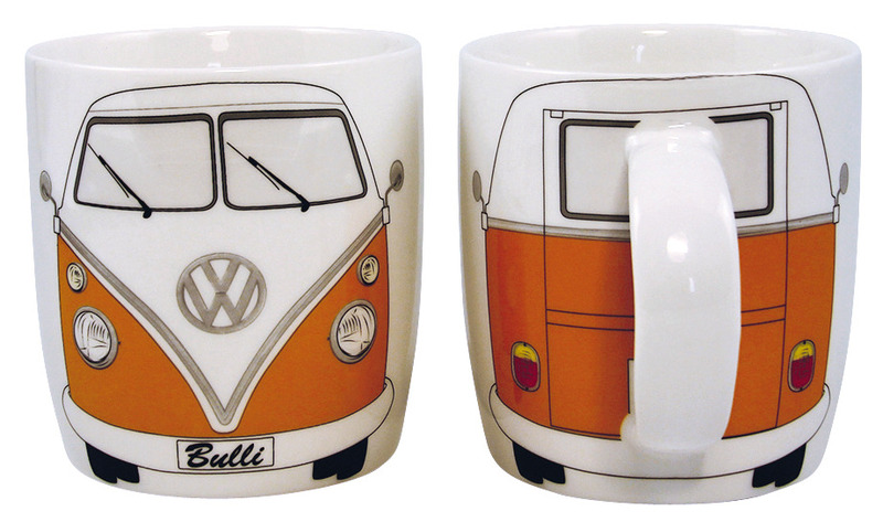 VW collection coffee cup VW Bulli orange, filling capacity 400ml