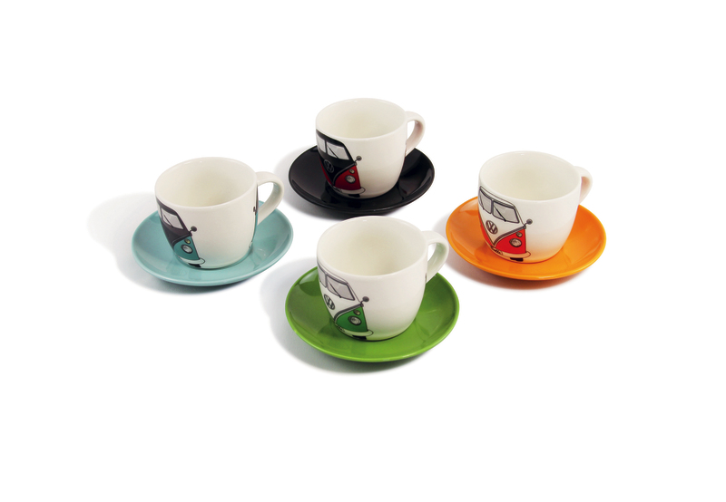 VW Collection Espresso Cups, set of 4, Bulli front