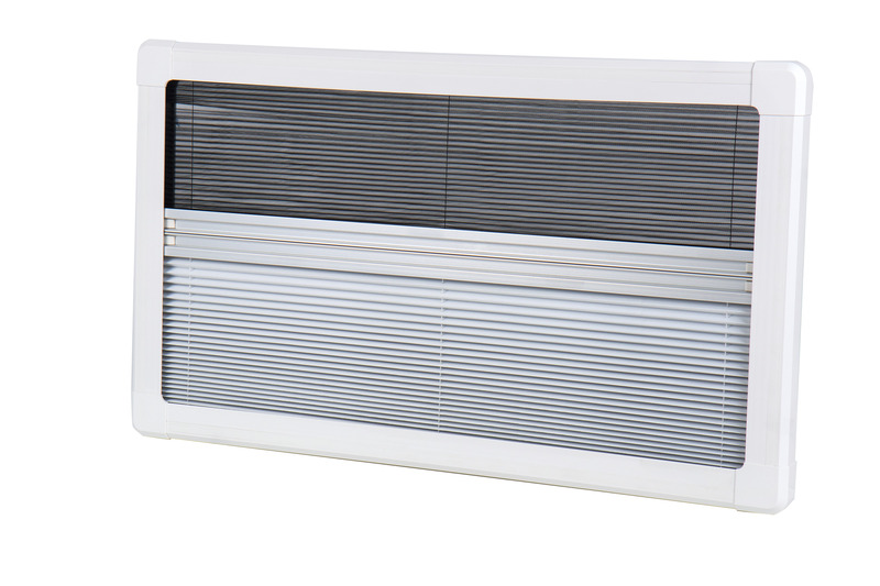 Carbest Blackout Pleated Blind and Flyscreen for RW VAN 750x455