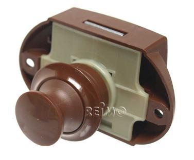 Push-Lock can be operated from both sides (brown)