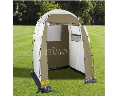 Shower/dressing tent Campalto, light grey/anthracite