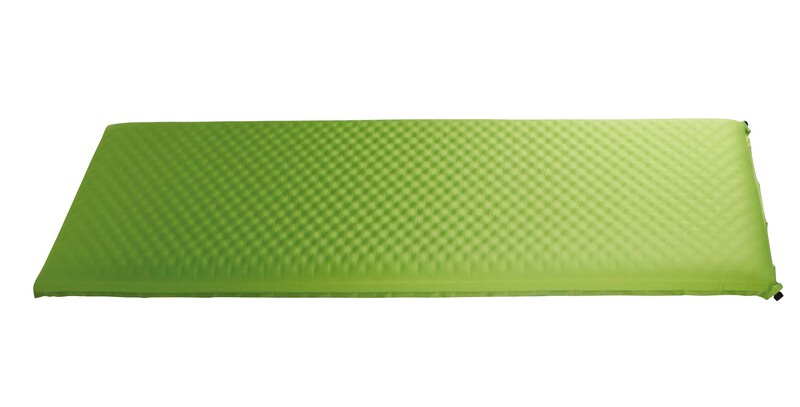 Self Inflating Sleeping Pad - M12 HIGH COMFORT - 198x76x12 grey/lime