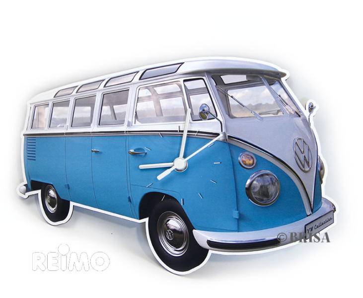 VW Collection Wall Clock "Classic Blue"