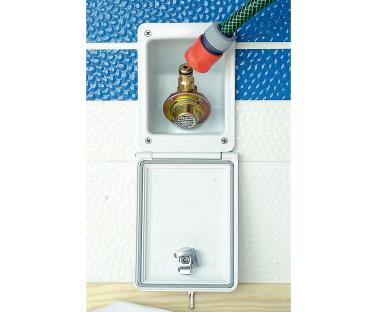 [65208] White mains water connection