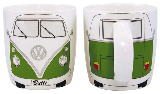 [95518] VW collection coffee cup VW Bulli green, filling capacity 400ml