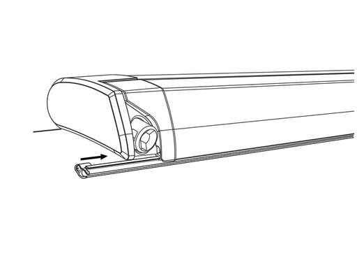 [432143] Thule Quickfit mounting set for roof awnings