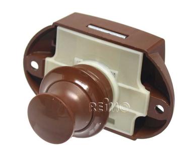 [532700] Push Lock - furniture lock Braun