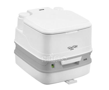 [660101] Porta Potti Qube type 335, white, incl. floor mounting "Hold Down Kit"