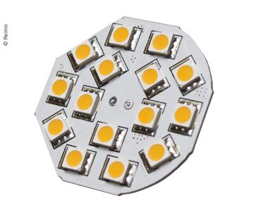 [830325] LED G4 bulb, 3W, 200 lumen, 15x warm white SMD,