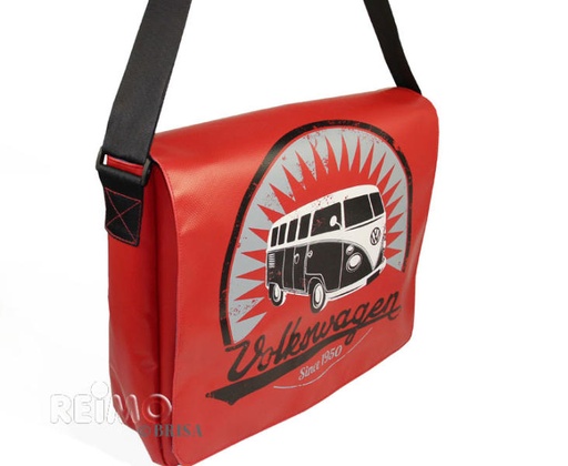 [955175] VW collection shoulder bag 'Bulli' made of truck tarpaulin, 33x40x12cm